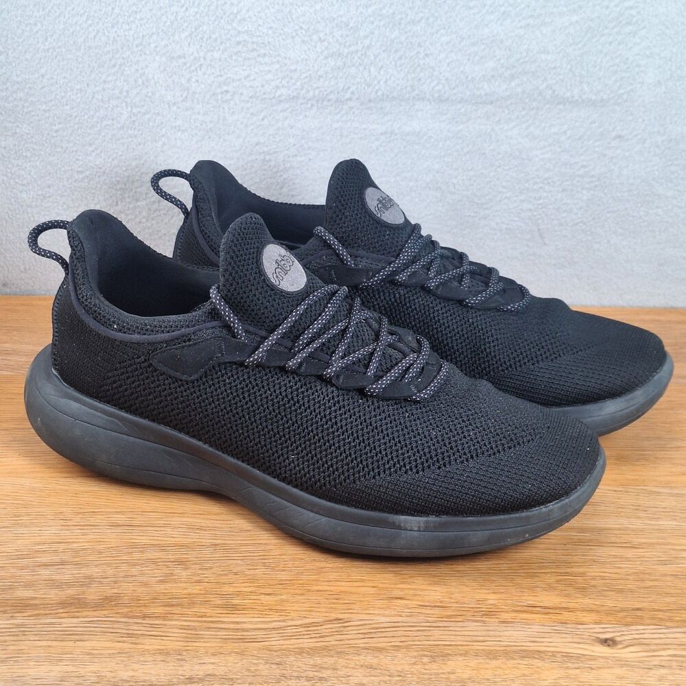 Snibbs Orbit Men's 9.5 EU 43 Work Sneakers Black Slip-Resistant Women's 11